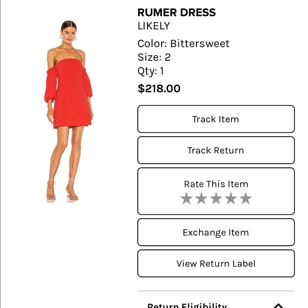 Likely Rumer Dress size 2 - Picture 4 of 11